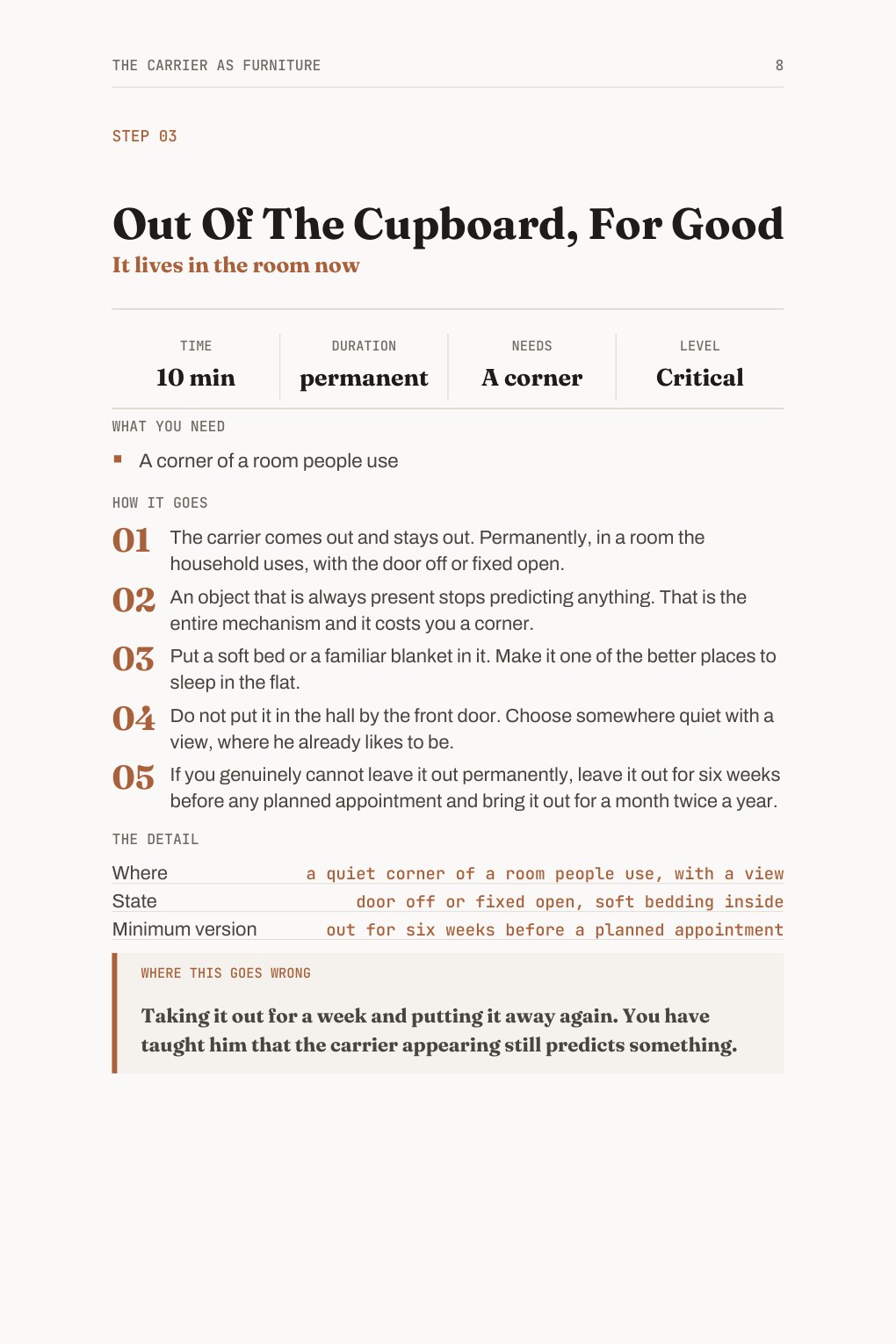 A page from the The Carrier PDF